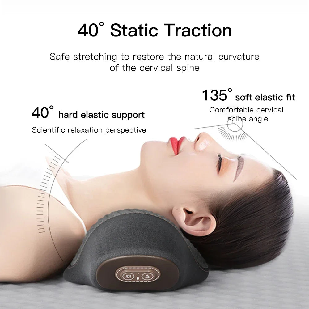 Coussin Cervical Chauffant Massage & Étirement